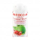 Кокосовая вода с соком граната Tetra Pak Foco | Фоко  330мл
