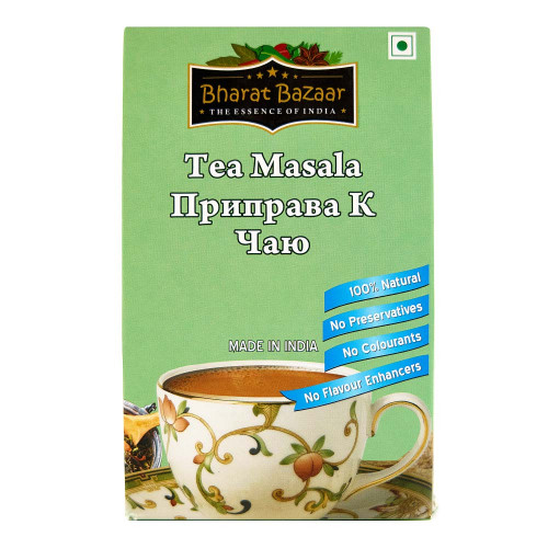 Приправа Для Чая в коробке Бхарат Базаар | Bharat Bazaar Tea Masala 50g