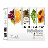 Набор: Пенка для умывания, Скраб для лица, Массажный крем Fruit Glow Fairness Facial Kit (New) | Luster