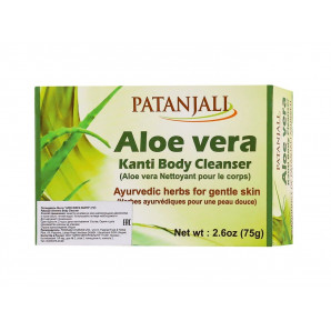 Аюрведическое мыло с Алое Вера Канти (ayurvedic soap) Patanjali | Патанджали 75г