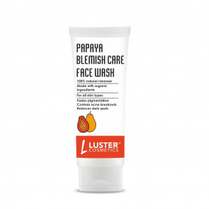 Гель для умывания с экстрактом папайи Ластер | Luster Papaya Blemish Care Face Wash 100ml