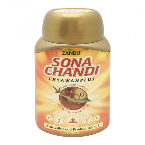 Чаванпраш Сона Чанди (chyawanprash Sona Chandi) с золотом Zandu | Занду 450г