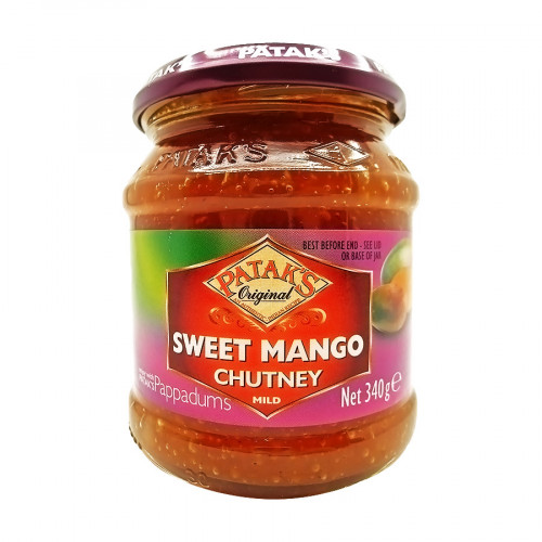 Паста чатни из манго сладкая (sweet mango chutney) Patak's | Патакс 340г