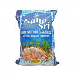 Непропаренный рис Басмати в синем мешке (basmati rice) Nano Sri | Нано Шри 5кг