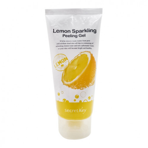 Гель-пилинг для лица с экстрактом лимона (Lemon sparkling peeling gel) Secret Key | Сикрет Кей 120мл
