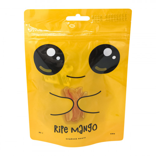 Сушеное манго (dried mango) из Мьянмы RIPE MANGO | РАЙП МАНГО 85г