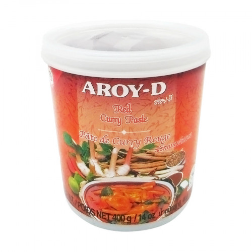 Паста карри (Curry paste) красная Aroy-D | Арой-Ди 400г