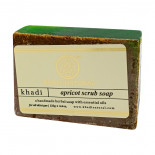 Мыло-скраб для лица с маслом абрикоса (scrub-soap) Khadi | Кади 125г
