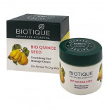 Массажный крем для лица Био семена айвы (massage face cream) Biotique | Биотик 50г