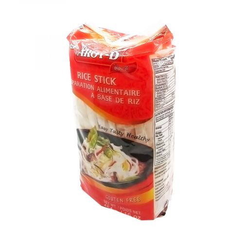 Рисовая лапша (rice noodles) 10мм Aroy-D | Арой-Ди 454г
