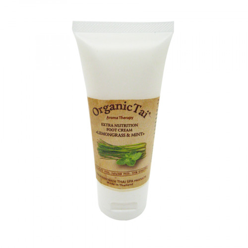 Экстраувлажняющий крем для ног Лемонграсс и мята (foot cream) Organic Tai | Органик Тай 60мл