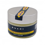 Питательный крем для лица с маслом ши, оливой и сандалом (face cream) Khadi India | Кади Индиа 50г
