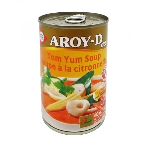 Консервированный суп Том Ям (Tom Yum soup) Aroy-D | Арой-Ди 400мл