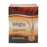 Краска для волос на основе хны каштановая (hair dye) Aasha | Ааша 60г