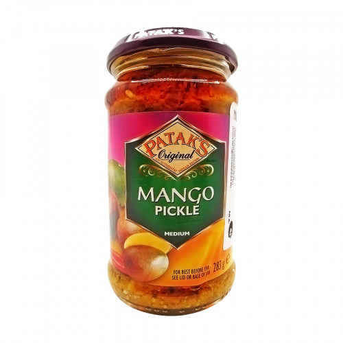 Пикули из манго среднеострые (mango pickle) Patak's | Патакс 283г