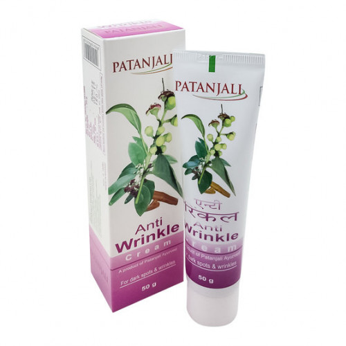 Крем для лица от морщин (Anti wrinkle cream) Patanjali | Патанджали 50г
