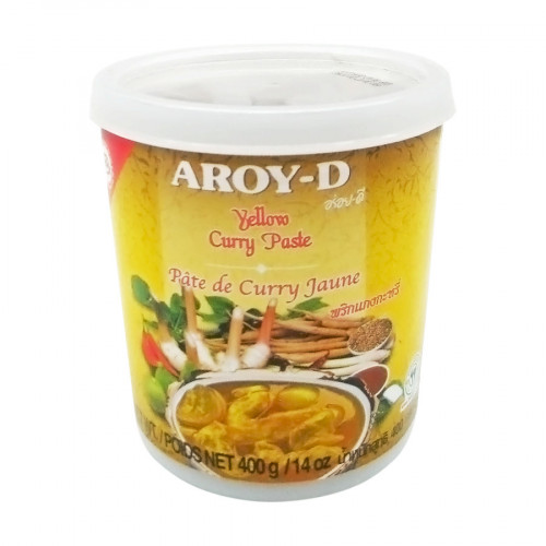 Паста карри (Curry paste) желтая Aroy-D | Арой-Ди 400г