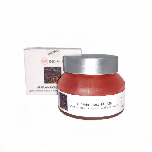 Увлажняющий гель с маслом Кумкумади (face gel) Indiale | Индиал 50г