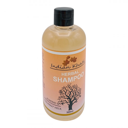 Шампунь для чувствительной кожи головы с миндалем и кокосовым молоком (shampoo) Indian Khadi | Индиан Кади 300мл
