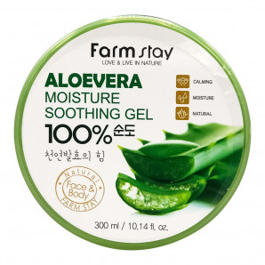Многофункциональный гель с экстрактом алоэ (Aloe vera moisture) Farm Stay | Фарм Стэй 300мл