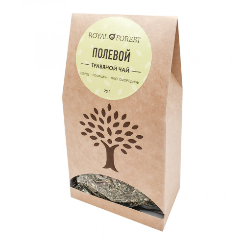 Полевой чай с чебрецом и ромашкой (herbal tea) Royal Forest | Роял Форест 75г