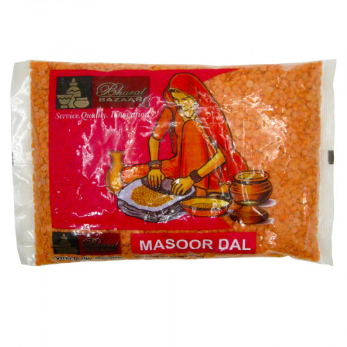 Красная чечевица (red lentils) Bharat Bazaar | Бхарат Базар 500г