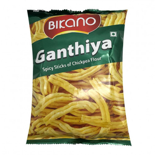 Закуска индийская из нутовой муки Гантия (Ganthiya) Bikano | Бикано 200г