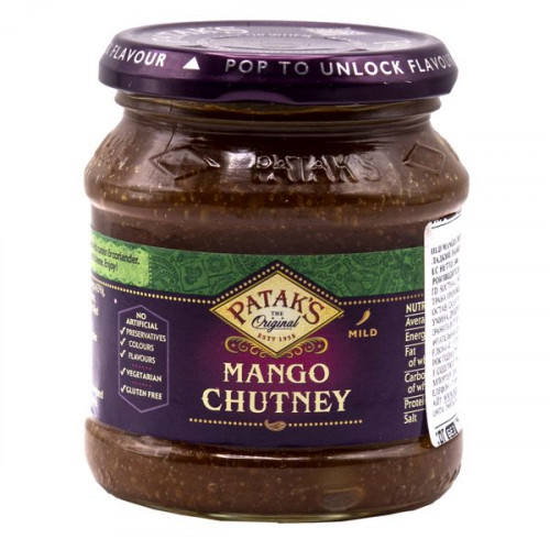 Паста чатни из манго сладкая (sweet mango chutney) Patak's | Патакс 340г