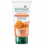 Успокаивающий и питательный гель для умывания с мёдом Honey Gel Soothe   Nourish Foaming Face Wash Biotique | Биотик 150мл