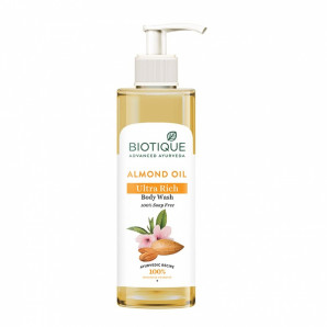 Питательный гель для душа на основе миндального масла (Almond Oil Ultra Rich Body Wash) Biotique | Биотик 200мл