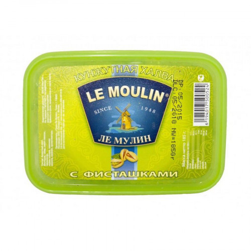 Кунжутная халва с фисташками Le Moulin | Ли Мулин 185г