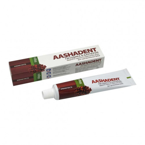 Зубная паста гвоздика и барлерия (toothpaste) Aasha | Ааша 100мл