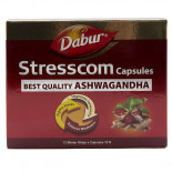 Капсулы Стреском Ашваганда (Stresscom Ashwagandha) Dabur | Дабур 120 капс