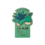 Тканевая маска для лица с экстрактом алоэ вера увлажняющая I'm ALOE Mask Moisturizin Tony Moly 21гр