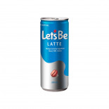LOTTE Let's Be Cafetime Latte Напиток кофейный в банках 240мл