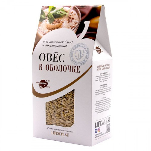 Овес в оболочке (oats) LifeWay | Образ Жизни 400г