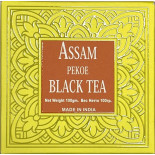 Чай Ассам Пекое черный крупный лист Assam Pekoe Black long leaf Tea Bharat Bazaar | Бхарат Базар 100г