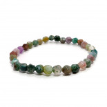 Браслет из камня с огранкой Яшма привлекает денежные потоки 6мм