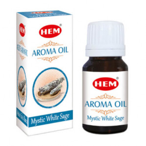 Ароматическое масло Белый Шалфей HEM  Aroma Oil Mystic White Sage 10ml