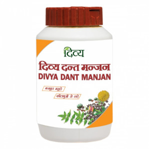 Аюрведический зубной порошок PATANJALI Divya Manjan 100g