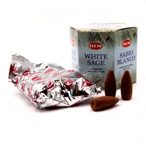 HEM White Sage Sacred Благовоние Белый Шалфей  12шт