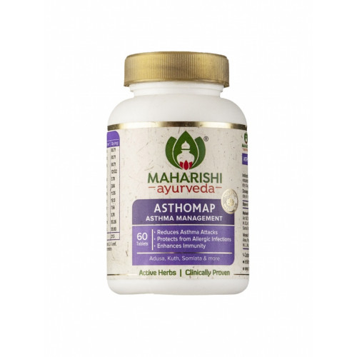 Астомап (Asthomap) для устранения симптомов респираторных заболеваний Maharishi Ayurveda | Махараджи Аюрведа 60 таб