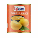 Rasanand Alphonso Mango Pulp Пюре из манrо с добавлением сахара 850г ж/б