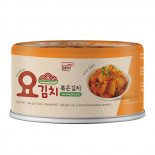 YOPPOKI Canned fried kimchi cabbage Капуста кимчи обжаренная консервированная 160г
