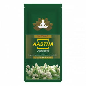 Благовоние Жасмин PATANJALI Aastha Agarbatti Jasmine 150g