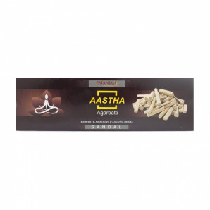 Благовоние Сандал PATANJALI Aastha Agarbatti Sandal 25g