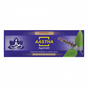 Благовоние Пачули PATANJALI Aastha Agarbatti Patchouli 18pcs