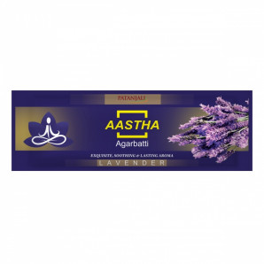 Благовоние Лаванда PATANJALI Aastha Agarbatti Lavender 18pcs