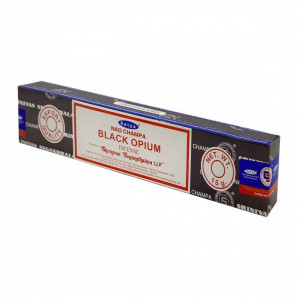 Благовоние Черный опиум (Black Opium incense sticks) Satya | Сатья 15г