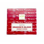 SATYA Dragon's Blood Dhoop Cone Благовония конусы 12шт  